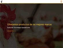 Tablet Screenshot of evolucionagropecuaria.com